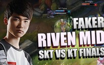 Video LMHT: Faker cầm Riven né chiêu trong tíc tắc