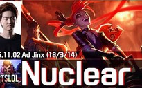 Video LMHT: SBENU Nuclear sử dụng xạ thủ Jinx bắn nhau với Kalista đường dưới ft Flawless, Secret vs CJ Coco