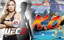 Trận thua đau của nữ võ sĩ Ronda Rousey được tái hiện bằng Street Fighter