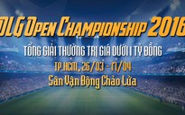 Giải bóng đá mini Dân Làm Game Open Championship sẽ khai mạc ngày 26.3