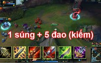 Video LMHT: Cực dị với Teemo phong cách 1 súng + ngũ đao (kiếm)