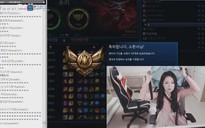 Video LMHT: Hotgirl Hàn khóc thét khi bị tụt xuống rank Đồng sau 10 game đầu tiên