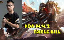 Video LMHT: SofM cầm Jhin xạ thủ bá đạo như đi rừng