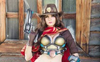 Cosplay McCree trong Overwatch với phong cách sexy nữ tính