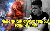 Video LMHT: Sofm cầm Gragas siêu thọt và chịu thua trước I May (Ván 1)