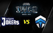 IWCQ 2016 - Saigon Jokers chạm trán The Chiefs eSports Club: Cần một chiến thắng