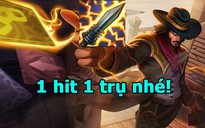 LMHT: Thần Bài Twisted Fate dính bug, phá trụ 'siêu nhanh' với Dao Điện Statikk