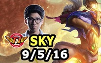 Video LMHT: SKT T1 SKY 'ảo tung chảo' với Ekko đường giữa