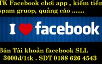 Mua bán tài khoản Facebook