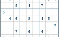 Mời các bạn thử sức với ô số Sudoku 3148 mức độ Khó