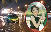 Hoa hậu Trần Thị Quỳnh thiệt hại 100 triệu đồng vì trận mưa lịch sử