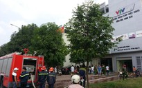 Cháy tòa nhà VTV Cab ở Nghệ An