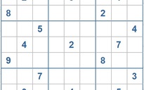 Mời các bạn thử sức với ô số Sudoku 3550 mức độ Khó