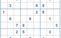 Mời các bạn thử sức với ô số Sudoku 3566 mức độ Khó