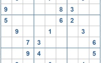 Mời các bạn thử sức với ô số Sudoku 3638 mức độ Khó