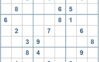 Mời các bạn thử sức với ô số Sudoku 3682 mức độ Khó