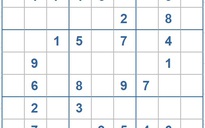 Mời các bạn thử sức với ô số Sudoku 3774 mức độ Khó
