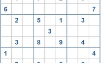 Mời các bạn thử sức với ô số Sudoku 3786 mức độ Khó