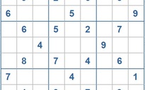 Mời các bạn thử sức với ô số Sudoku 3788 mức độ Khó