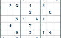 Mời các bạn thử sức với ô số Sudoku 3844 mức độ Khó