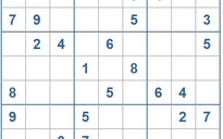 Mời các bạn thử sức với ô số Sudoku 3904 mức độ Khó