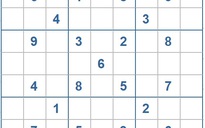 Mời các bạn thử sức với ô số Sudoku 3920 mức độ Khó