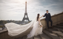 Đạo diễn trăm tỉ 'Cua lại vợ bầu' tung ảnh cưới tuyệt đẹp tại Pháp