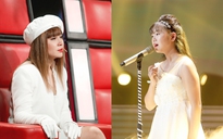 Lưu Thiên Hương khóc nức nở trên sân khấu 'The Voice Kids'