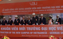 Khởi công xây dựng khuôn viên Trường ĐH Việt Đức