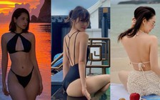 Chi Pu, Diễm My 9X khoe dáng nóng bỏng đầu năm