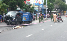 Một người tử vong trong vụ xe chở rác va chạm xe đạp