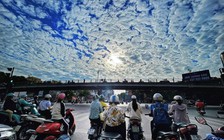 Sự thật về mây vảy rồng xuất hiện trên bầu trời Hà Nội báo hiệu sắp bão