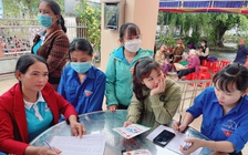 Khám bệnh, cấp phát thuốc cho người dân huyện miền núi ở Bình Định