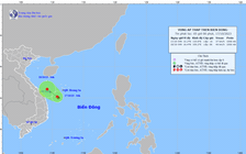 Tin tức thời tiết hôm nay, 17.10.2023: Vùng áp thấp gây gió giật cấp 6