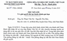 TP.Nam Định xin lỗi người dân vì chậm giải quyết thủ tục liên quan đến đất đai