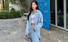 Denim là trang phục mà nhiều mỹ nhân xứ Hàn chăm diện vì khả năng 'hack' tuổi