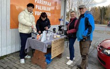 3 học sinh đem cà phê muối qua Phần Lan để bán