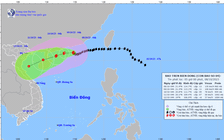 Tin tức thời tiết hôm nay 8.10.2023: Bão số 4 gây gió giật cấp 16