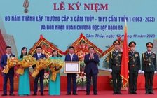 Thủ tướng dự lễ kỷ niệm 60 năm thành lập Trường THPT Cẩm Thủy 1