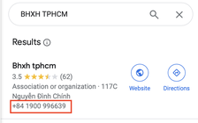 Hàng loạt cơ quan BHXH bị 'hack' số điện thoại trên Google Maps