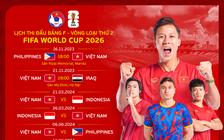 Lịch thi đấu, mua vé xem đội tuyển Việt Nam ở vòng loại World Cup 2026