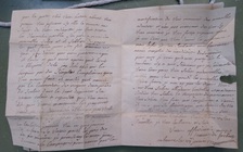 Bức thư tình lần đầu được mở sau 265 năm