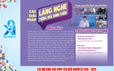 Lắng nghe tiếng nói sinh viên