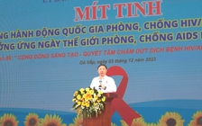 Hơn 51.500 người ở TP.HCM nhiễm HIV/AIDS đang được quản lý