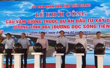 Khởi công xây dựng cầu Vàm Giồng và đường dọc sông Tiền