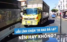 Tài xế ô tô con liều lĩnh, cố chặn đường ‘xe rau Đà Lạt’ vượt ẩu