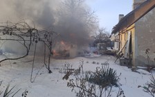 Chiến sự đến tối 14.2: Các tiền tuyến ở Donetsk rung chuyển