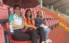 Các nữ thành viên đặc biệt trong ban huấn luyện đội Học viện Hàng không Việt Nam