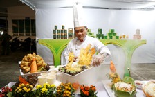 Ngắm vẻ đẹp món chay tại lễ hội nghệ thuật chế biến món ăn chay Tây Ninh