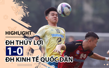 Highlight | ĐH Thủy lợi 1-0 ĐH Kinh tế Quốc dân | Giải bóng đá TNSVVN